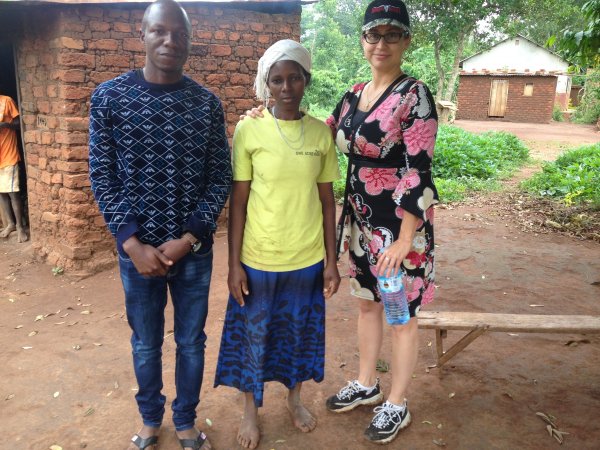 visiting the widows and praying