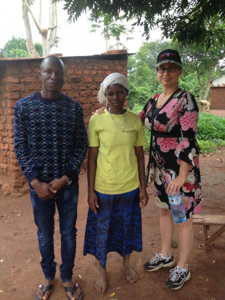 visiting the widows and praying