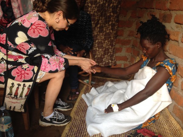 visiting the widows and praying