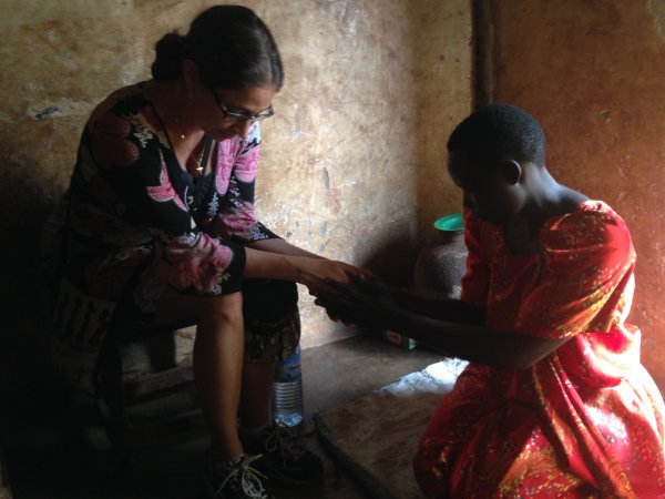 visiting the widows and praying