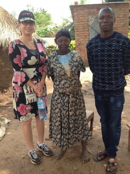 visiting the widows and praying