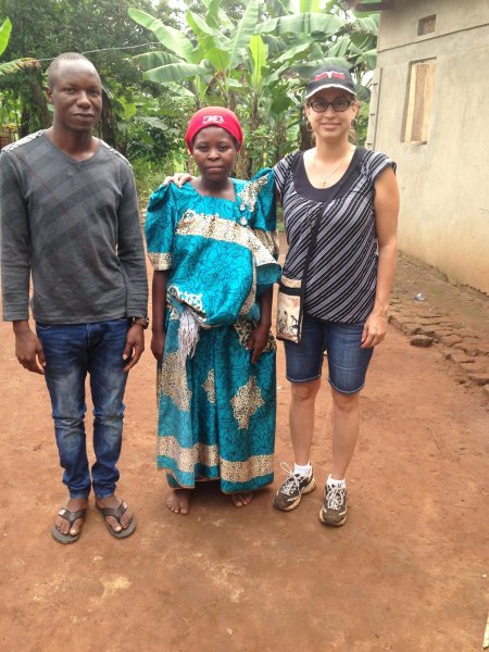 visiting the widows and praying