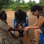 visiting the widows and praying