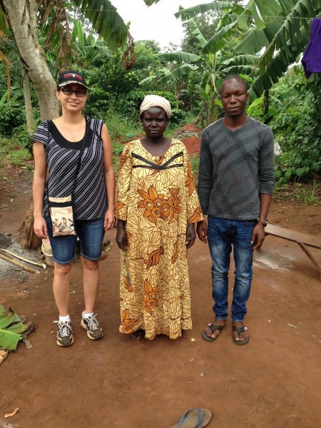 visiting the widows and praying