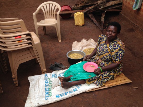 the cook preparing foods