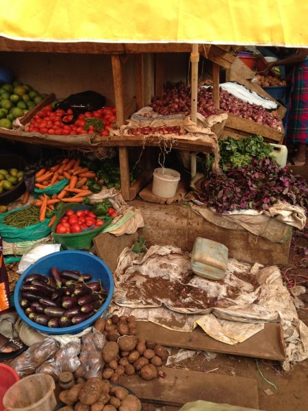 in the market