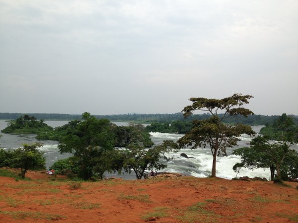 Nile River rapids Jinja