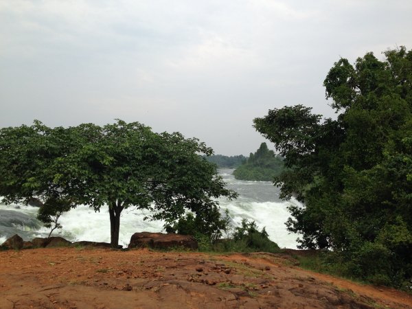 Nile River rapids Jinja