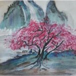 Flowering Plum Tree