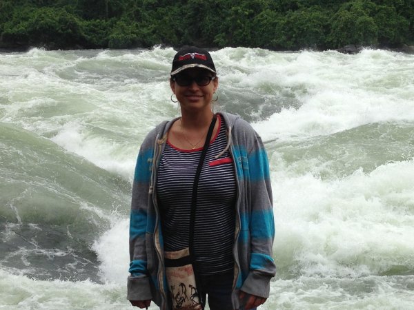 Nile River rapids Jinja