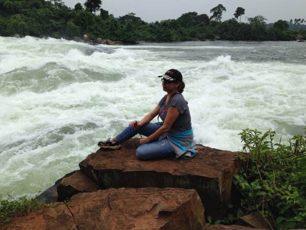 Nile River rapids Jinja