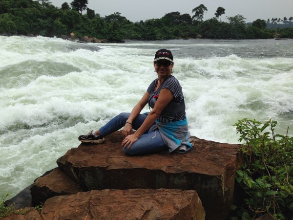 Nile River rapids Jinja