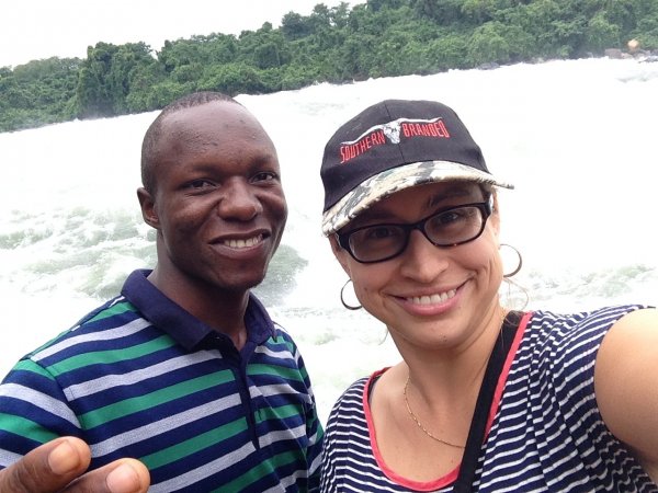 Nile River rapids Jinja