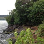 Nile River rapids Jinja