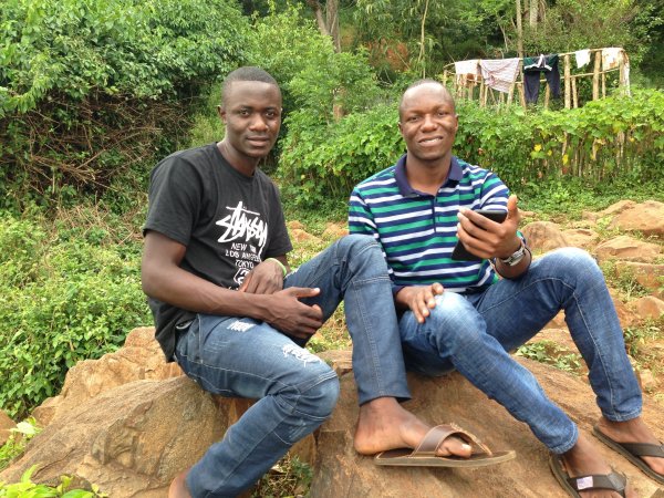 Nile River rapids Jinja