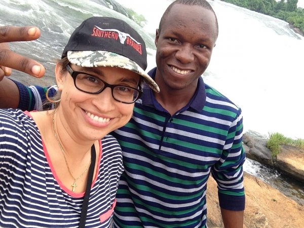 Nile River rapids Jinja