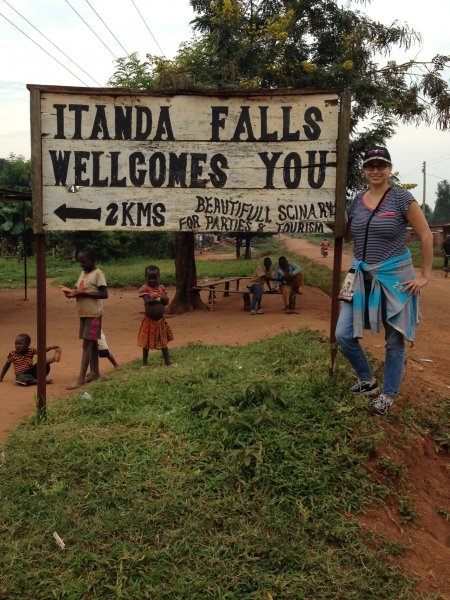 Nile River rapids Jinja