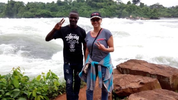 Nile River rapids Jinja