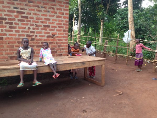 at the orphanage
