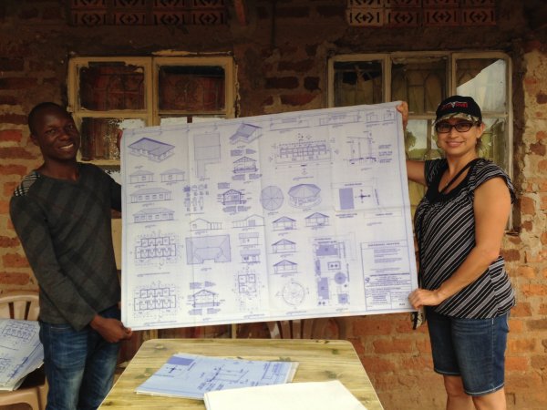 blueprints for the new orphanage