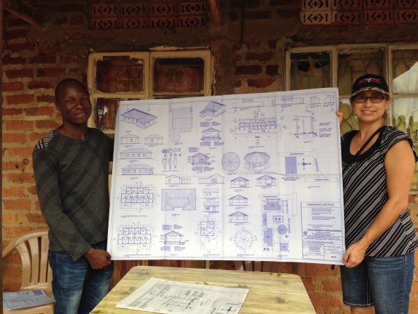 blueprints for the new orphanage