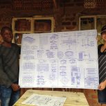 blueprints for the new orphanage