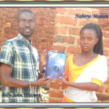 Nabirye Moreen receiving her Urantia Book September 2019