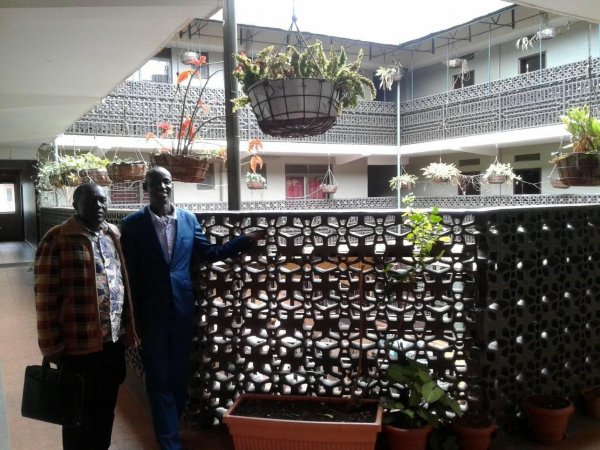 Jinja City Hotel Courtyard Balcony 