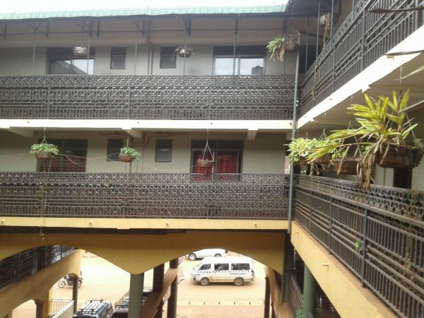 Jinja City Hotel Courtyard Balcony 