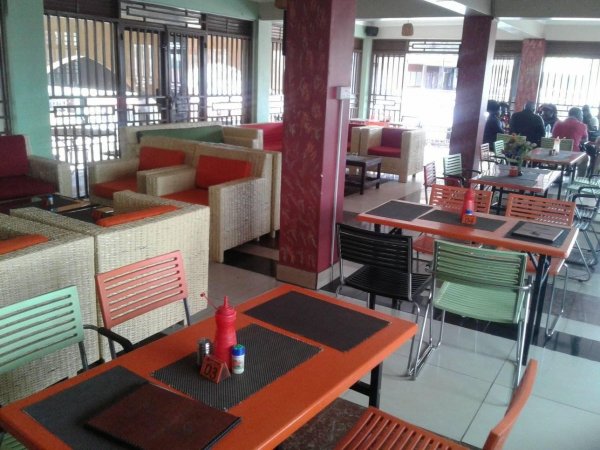 Jinja City Hotel Dining Room