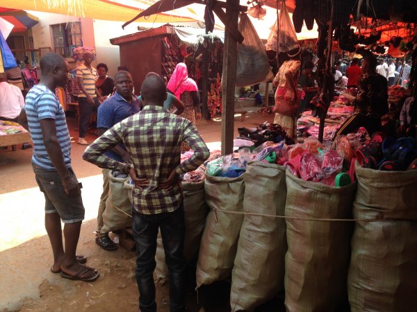 in the market