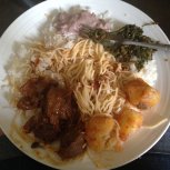 Lunch at Daniel's house