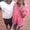 On a walk with Favour and Eric. After serious rain.