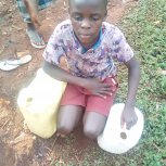 Fetching water
