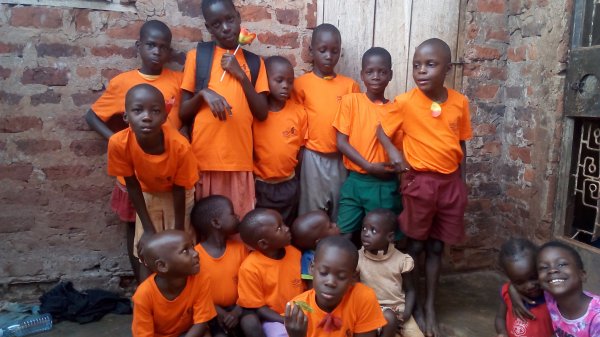 Some of the Safo children.