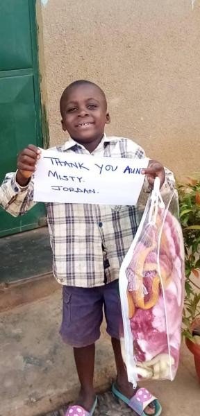 Our Children wanted to say Thank You