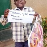 Our Children wanted to say Thank You