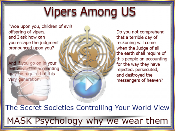 Vipers Among Us Facemask Psychology