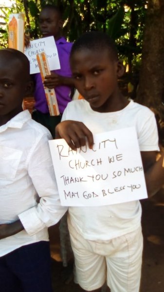 Thank You Rain City Church for your Help