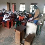 Students studying the definition of words found in the Urantia Book
