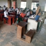 Students studying the definition of words found in the Urantia Book