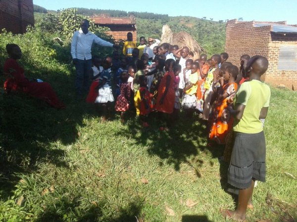 The children of Nawe, Buwagajjo - Buikwe District in Uganda, Africa.