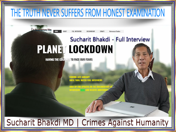 Featured Broadcasters-Sucharit Bhakdi MD Crimes Against Humanity