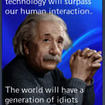 AlbertEinsteinRelationshipsvsTechnology1