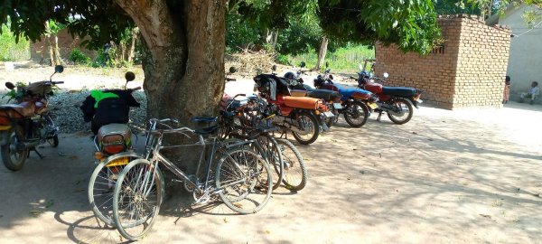 Monday 15th - Feb - 2021 Revelation Study Group Meeting BUGOSA-BUTALEJJ Uganda Africa - Members arrive on bota bota and bicycles 