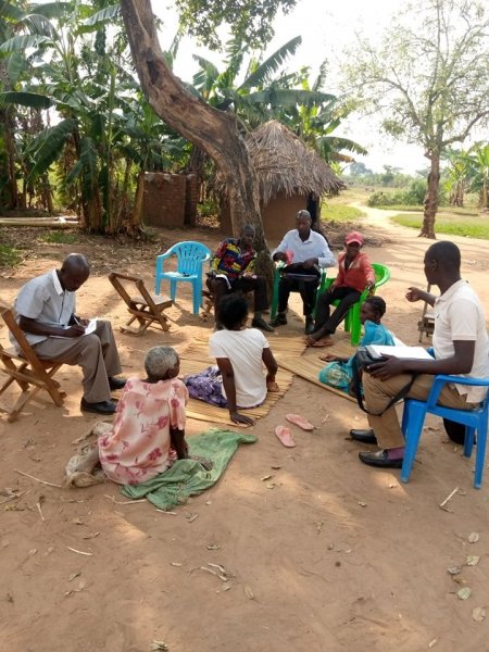This has been held today 13th March, 2021 at Nyanza Village Kaliro District. 