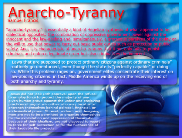 Anarcho Tyranny