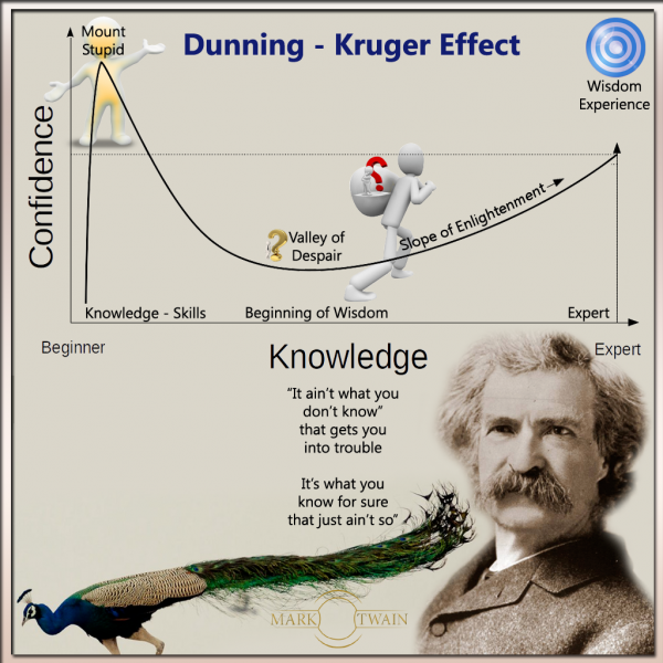 Dunning Kruger effect