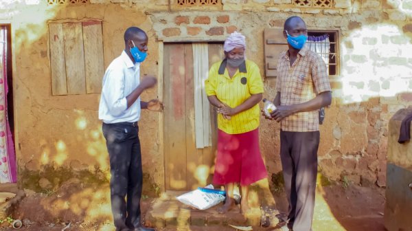 Serving our Community during the Lockdowns in Garuga Uganda