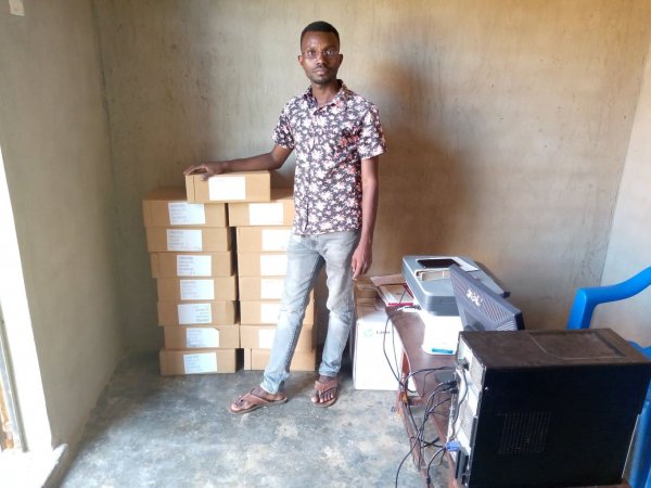 Youth in Act-Uganda UB-ICT Project Center Urantia Book Delivery 2021-09-04